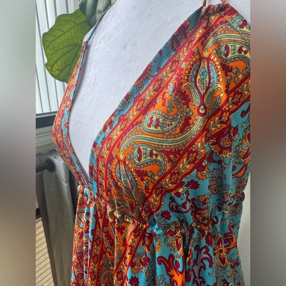 Sona Boho Halter Maxi Dress - Picture 3 of 8